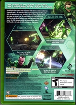 Xbox 360 Green Lantern Rise of the Manhunters Back CoverThumbnail